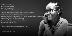 Notion Africa Quotes from Juliana Rotich, co-founder of Ushahidi (2)