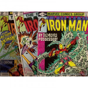 1980-1981) Iron Man Marvel Comic Books