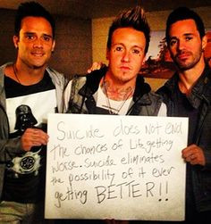 Suicide awareness by John Cooper of Skillet and Jacoby Shaddix and ...
