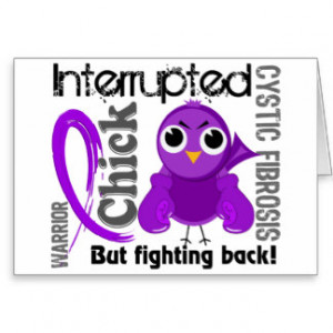 Chick Interrupted 3 Cystic Fibrosis Greeting Card