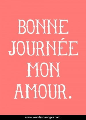 Quotes in french about life