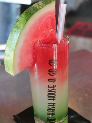 Kiwi Watermelon Lemonade - kiwi syrup (available at most liquor stores ...