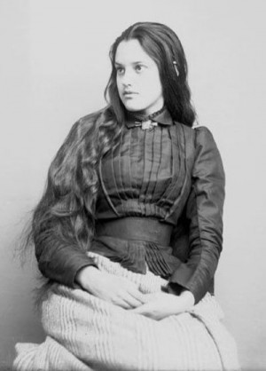 Portrait of Marcia Pascal, a young Cherokee woman, USA, 1880. Source ...