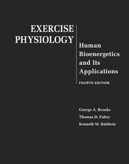 Sell Exercise Physiology Human Bioenergetics and Its Applications 4th