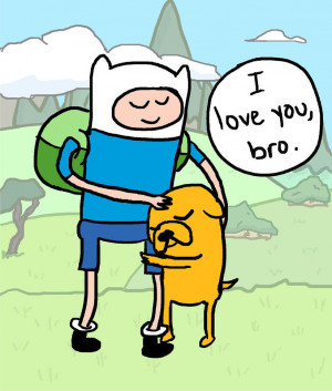 Finn and Jake by mxbear