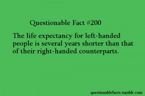 left handed facts - Google Search