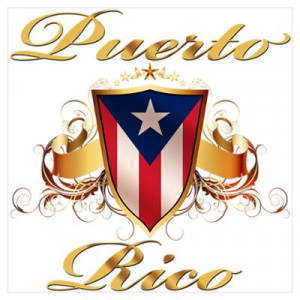 CafePress > Wall Art > Posters > Puerto rican pride Poster