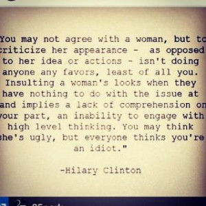 Really inspiring Hillary Clinton quote