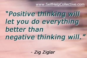 Developing positive attitude image - inspirational quote