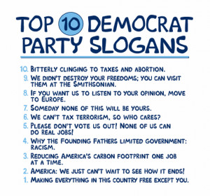 2012 DNC Party Slogans: