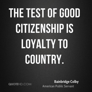 Good Citizenship Quotes