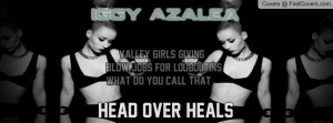 Work Lyrics - Iggy Azalea Profile Facebook Covers