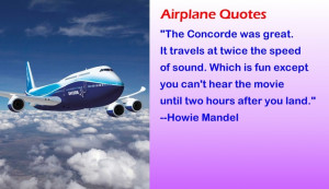 Funny Quotes about Airplanes