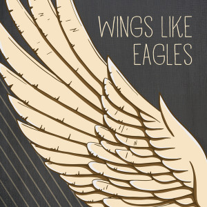 Isaiah 40:31 Wings like Eagles Art Print