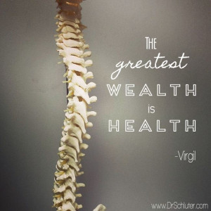The greatest wealth is #health... #quote