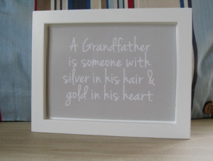 ... co.nz/listing/104171/Custom-Design---Framed-Grandfather-Quote-Wall-Art