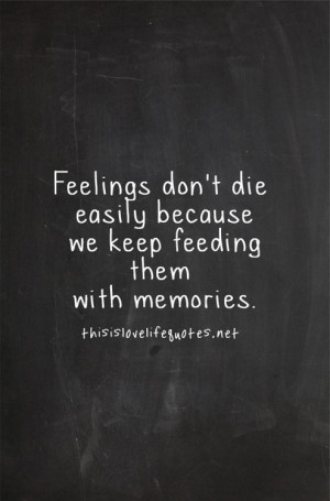 hmm.. ~ #feelings #memories #quote