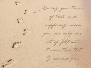 Quotes About Footprints In The Sand