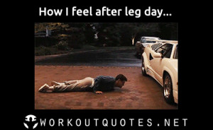 gym memes - how i feel after leg day