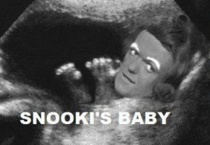 Ultrasound of Snooki's baby