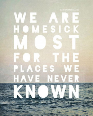 typography, coast line, quote, landscape, summer, - Homesick - 8x10 ...