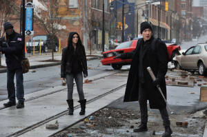 ... Cusack and Isabelle Fuhrman in the new Stephen King movie ‘Cell