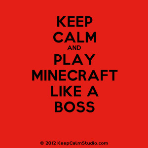 keep calm minecraft quotes background hd wallpaper