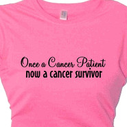Once A Cancer Patient Now A Cancer Survivor! Cancer Walk T Shirt