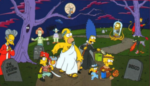 The Simpsons Couch Halloween