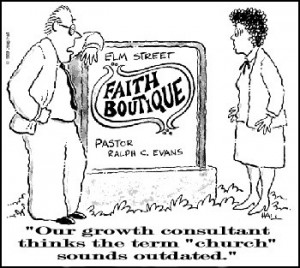 Hehe... 'Emerging Church' cartoon