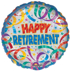 Happy Retirement Celebration Balloon