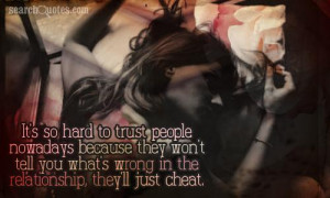 Cheating Quotes & Sayings