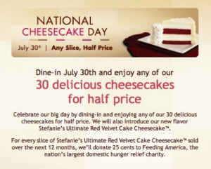 Cheesecake Day! Bake a cheesecake yourself, make adorable cheesecake ...