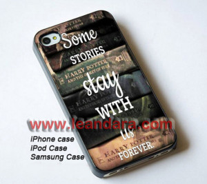 Harry Potter Book Quote Case for iPhone 6/6plus, iPhone 4/4S/5/5S/5C ...