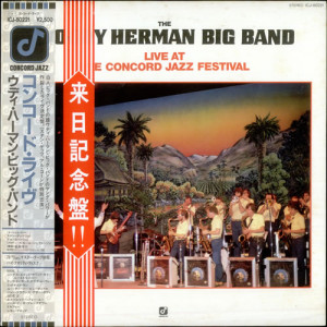 Woody Herman Live At The Concord Jazz Festival JAP LP RECORD ICJ80221