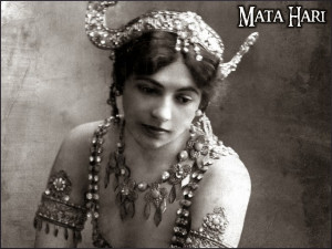 Mata Hari, the archetype of the seductive female spy, is executed for ...