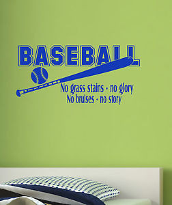 Baseball-No-Glory-No-Story-Vinyl-Wall-Decal-Sports-Quote-Kids-Room ...
