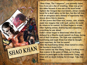 Thread: Mortal Kombat Rebirth Shao Kahn Profile