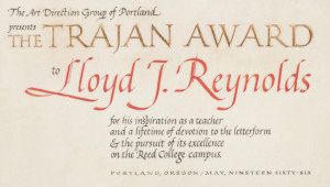 The Calligraphy Heritage at Reed