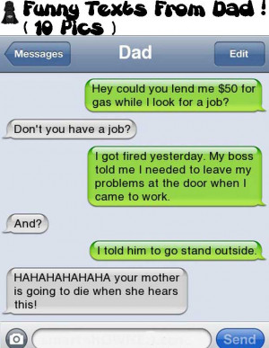 Funny Texts from Dad ( 10 Pics)