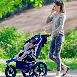 Whether pounding the pavement or gracing the red carpet, the model mom ...