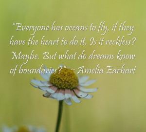 Amelia Earhart quote: 