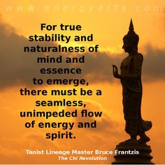 for true stability and naturalness of mind and essence to emerge there ...
