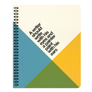 main image of Quote Stone Paper Notebook: Writer