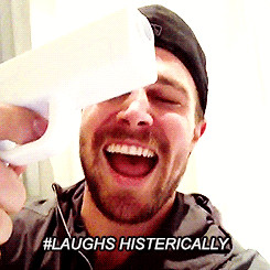Most popular tags for this image include: funny, gif and stephen amell