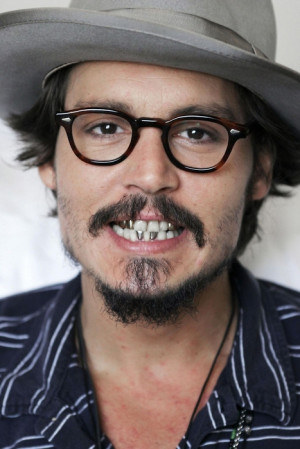 Johnny Depp Teeth Gap
