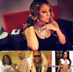 ... Minaj’s Ex Flirts with K.Michelle + Kenya Moore Quotes Maya Angelou