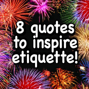 Quotes About Manners Etiquette