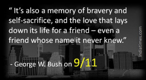 George W Bush 9 11 Quotes
