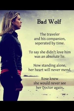 Doctor Who Bad wolf